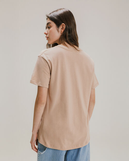 Playera Manga Corta Cuello V